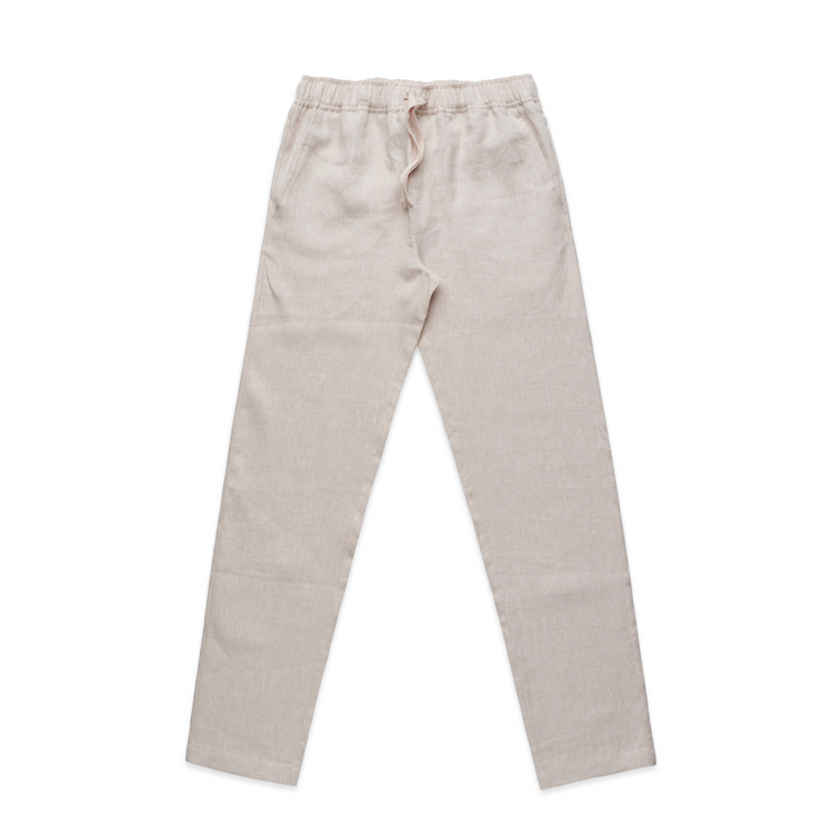 Linen Lounge Pants - Natural