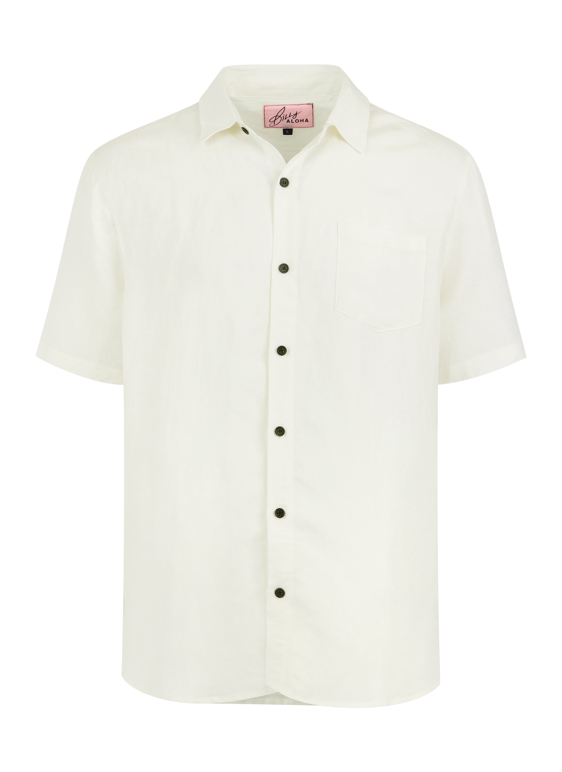 Men's Linen Button Down Shirt